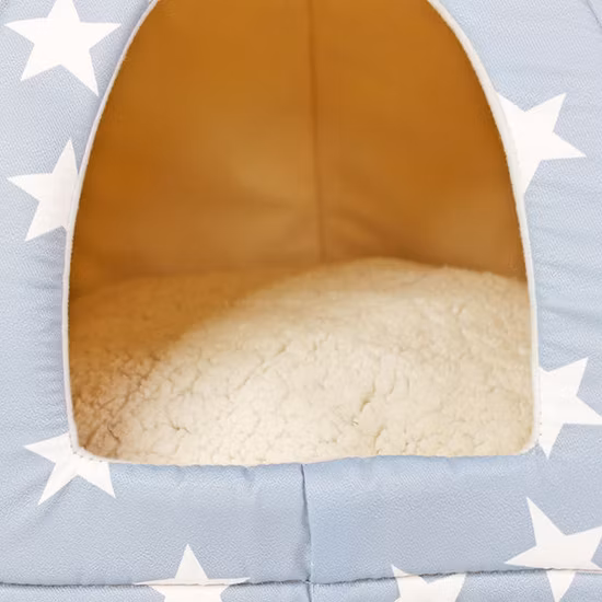 Designer weiche Baumwolle warm schlafende Katze Hund Nest faltbare tragbare Haustierbetten