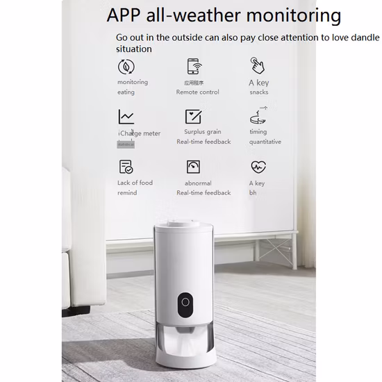 Meistverkaufter Großhandel für Katzenfutter, intelligenter automatischer Futterautomat für Hunde