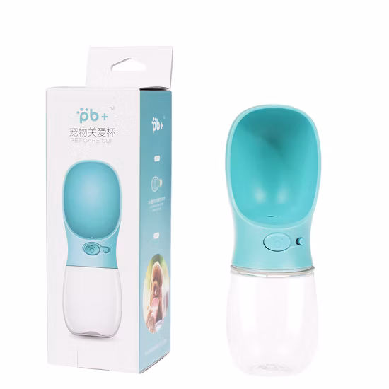 Tragbarer Wasserflaschenspender für Haustiere, auslaufsicher